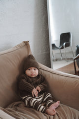 Chunky Knit Pullover - Bark