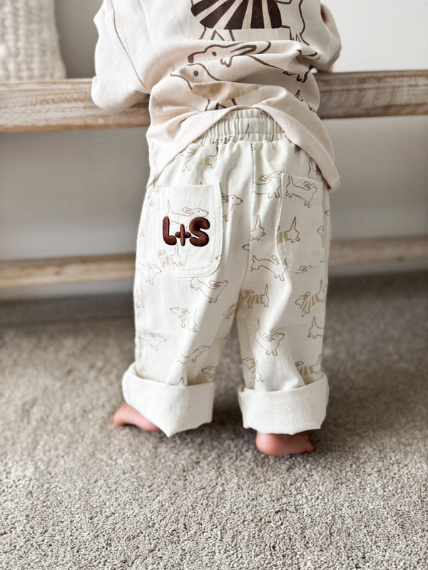 Bobby Canvas Pants - Doggie
