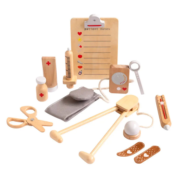 WOODEN TOY - DOCTORS KIT