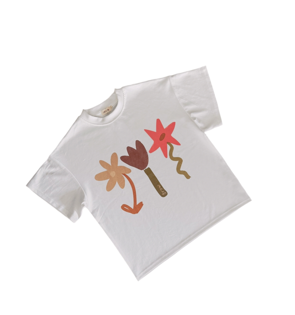 Womens Grow Tee - White