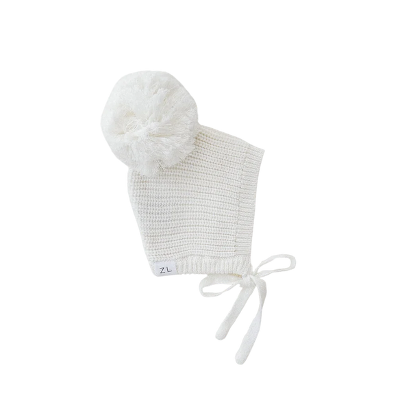 BONNET | MILK (POM POM)