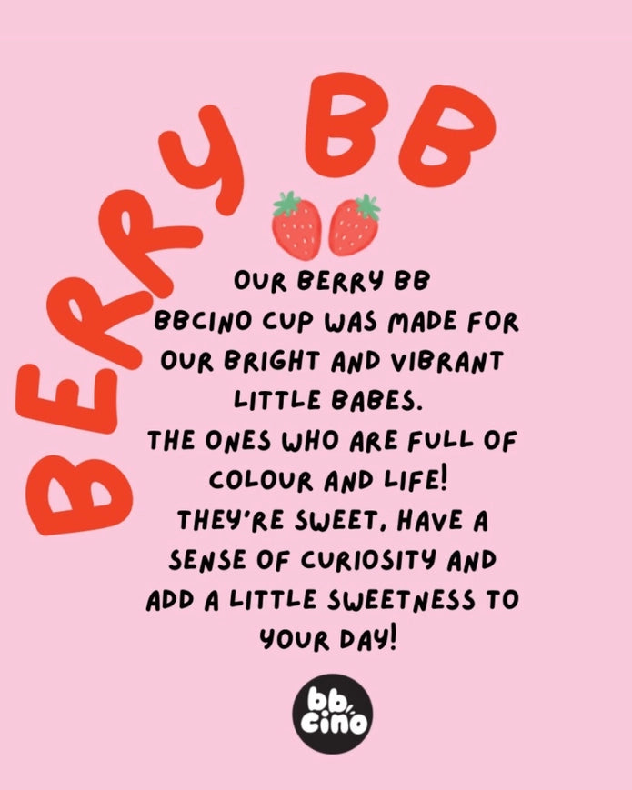 Berry Babycino Cup - 120ml (Straw Included)