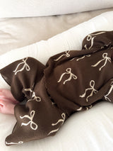 Bow Pants - Bark