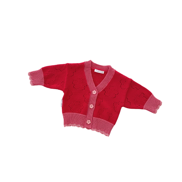 CARDIGAN | SCARLET