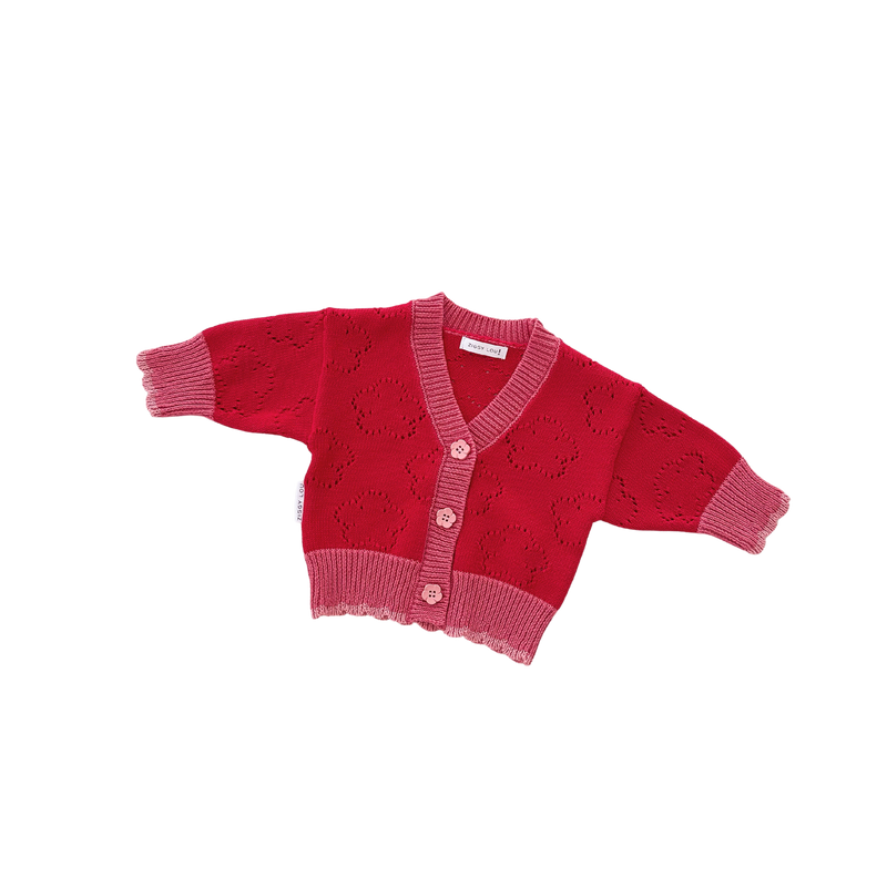 CARDIGAN | SCARLET