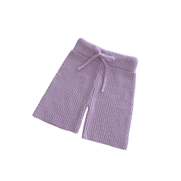 ZL CROPPED PANTS | VIOLET