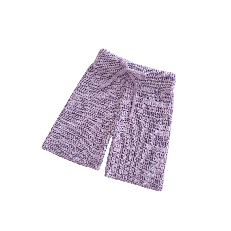 ZL CROPPED PANTS | VIOLET