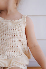 Crochet Top | Buttercream