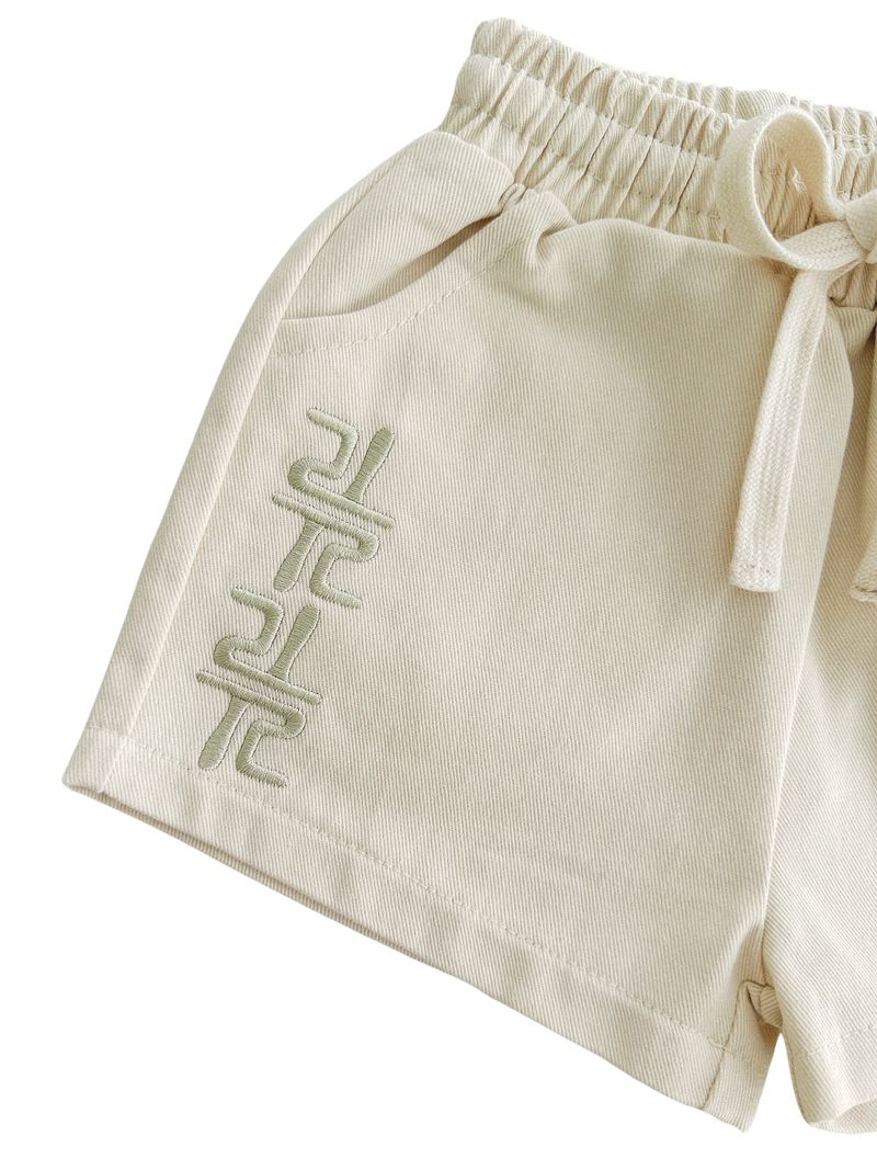 ZL CANVAS SHORTS | TALLOW