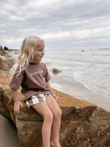 Earth and Sun Tee | Kids | Chocolate