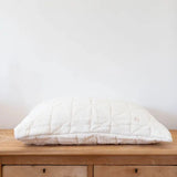 New Grain Quilted pillowcase  - Natural