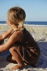 Terry WAVE Skirt- Chocolate