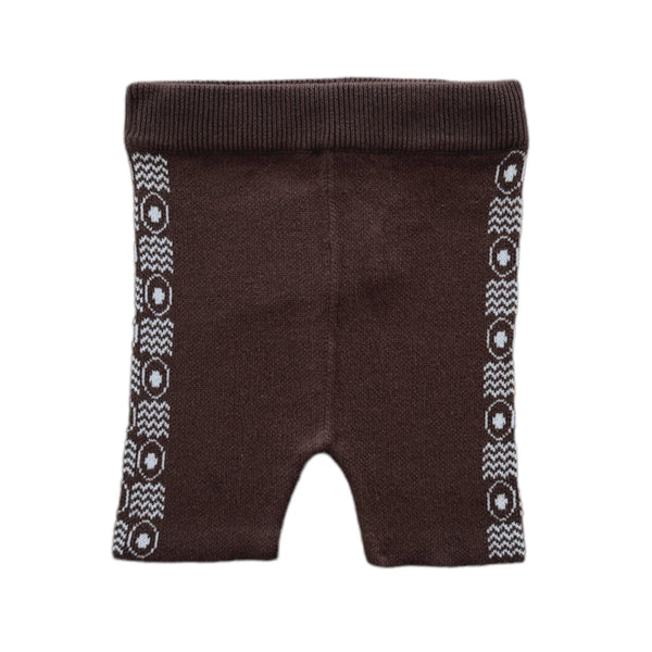 Earth + Sun Bike Shorts | Coffee