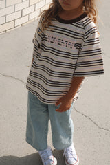 Stripe Tee- Pastel