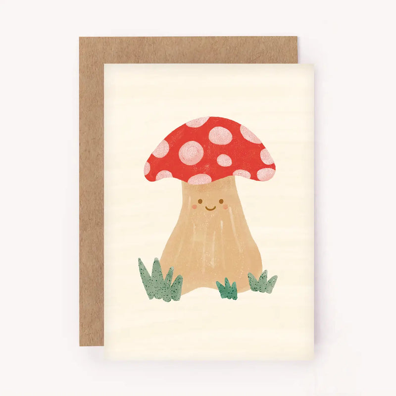 Mushroom Mini Card