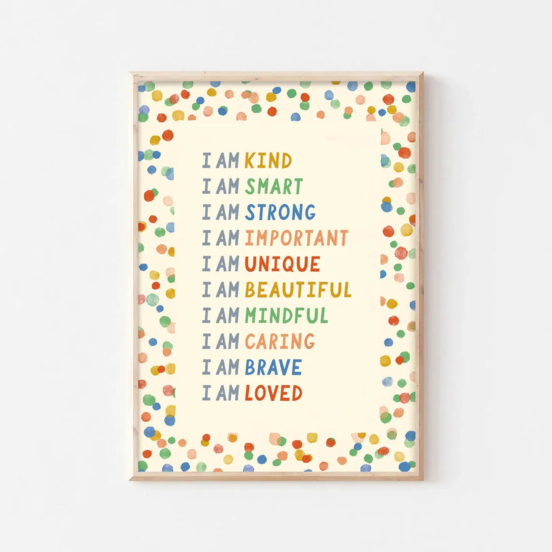 Confetti Affirmation A3 Print