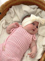 Crochet Tie Romper - Blossom