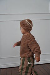 Chunky Knit Pullover - Caramel