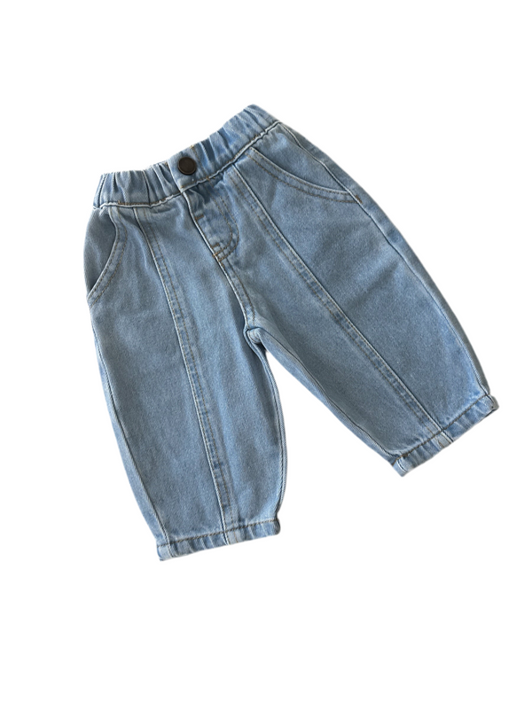 Vintage Denim Jeans - Sky