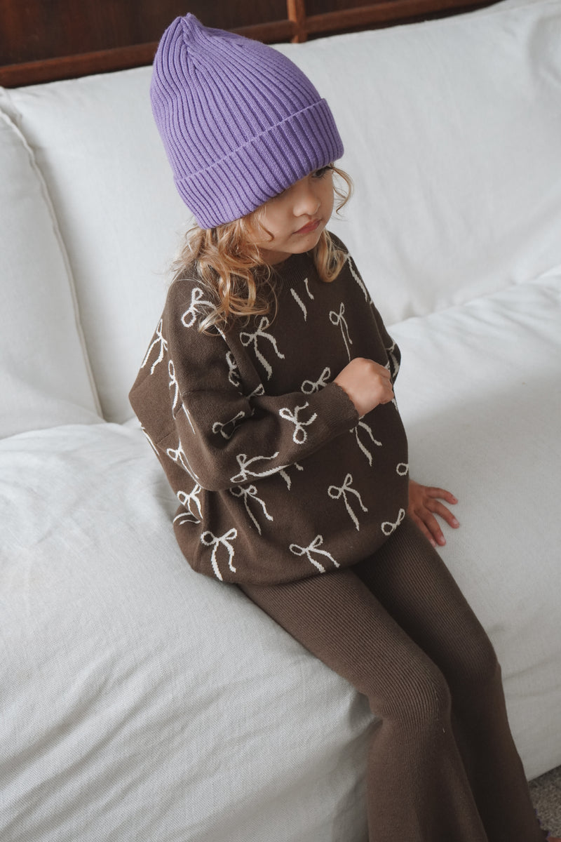 Pixie Beanie - Grape