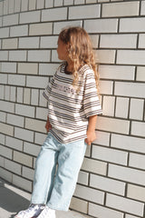 Stripe Tee- Pastel