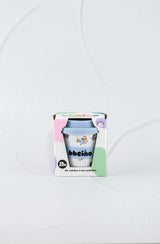 Dash in Blue Babycino Cup - 120ml (Straw Included)