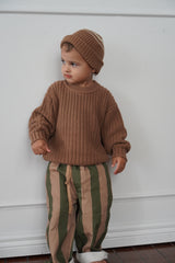 Chunky Knit Pullover - Caramel