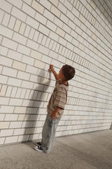 Stripe Tee- Earth