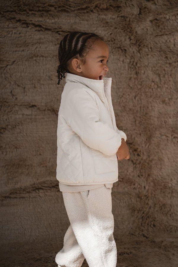 CB Puffer Jacket - Beige