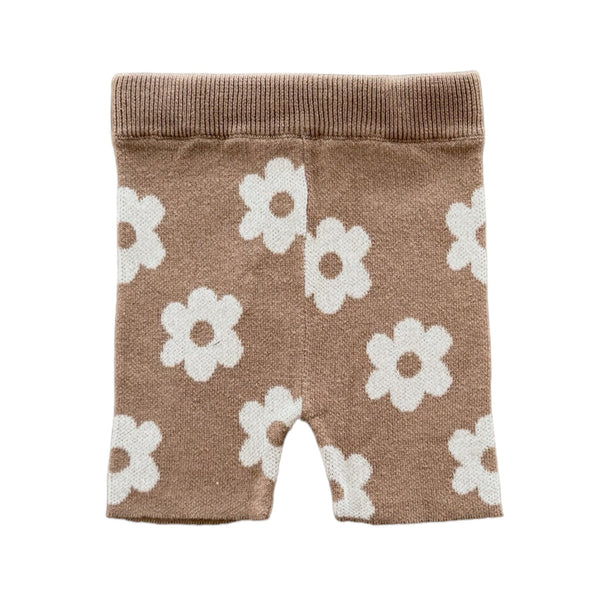 Posy Bike Shorts | Almond + Buttercream