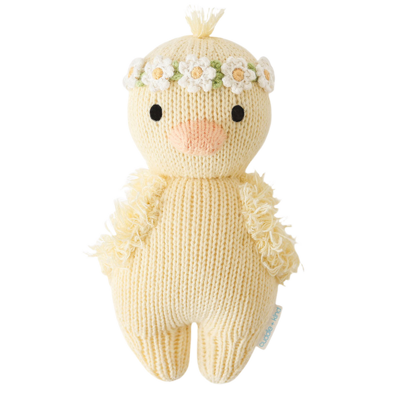 Cuddle + Kind Baby Duckling (ivory floral)