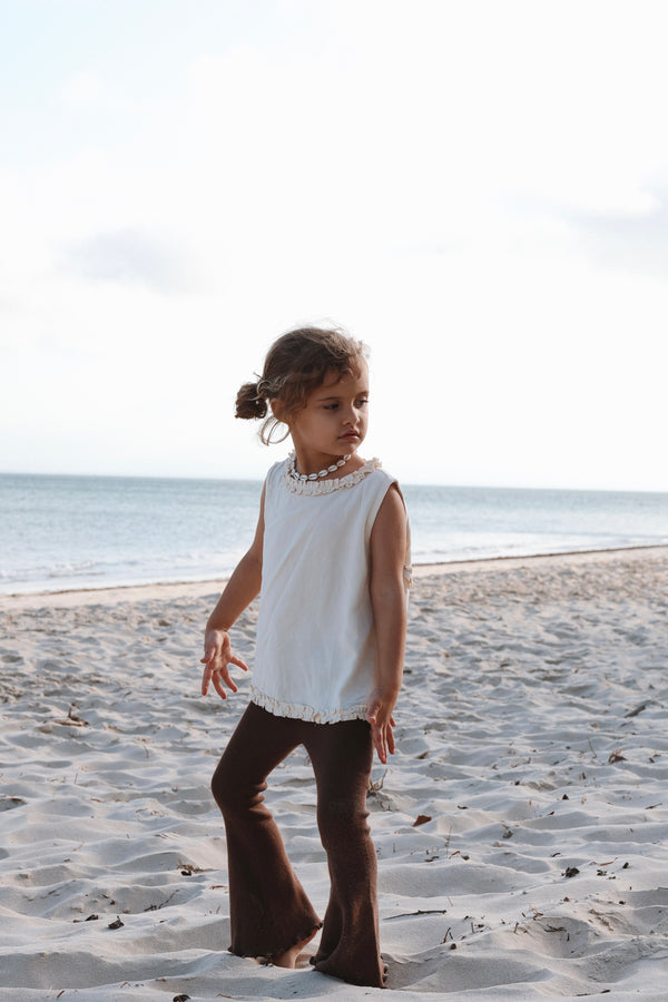 Flared Leggings - Espresso