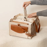 Bunnie Caddie | Houndstooth Tan