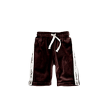 Terry Logo Pants - Chocolate