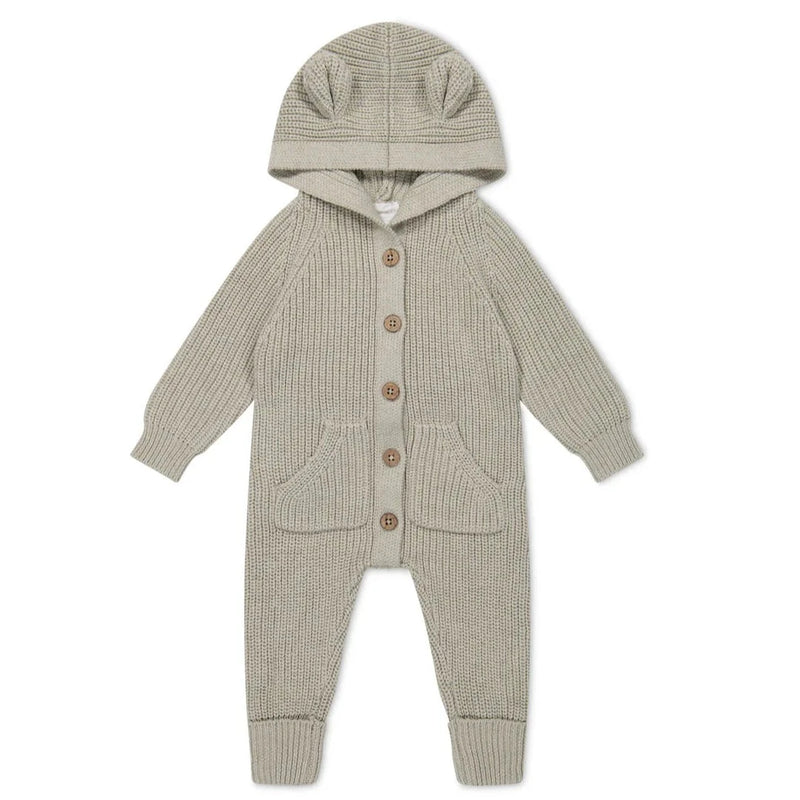 Jamie Kay Bear Knit Onepiece | Moss Marle