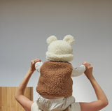Merino Wool Teddy Hat | Milk