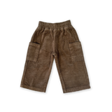 Organic Cord Pocket Pant - Espresso