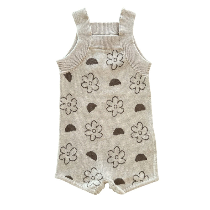 Posy + Pebble Romper | Latte+ Pecan