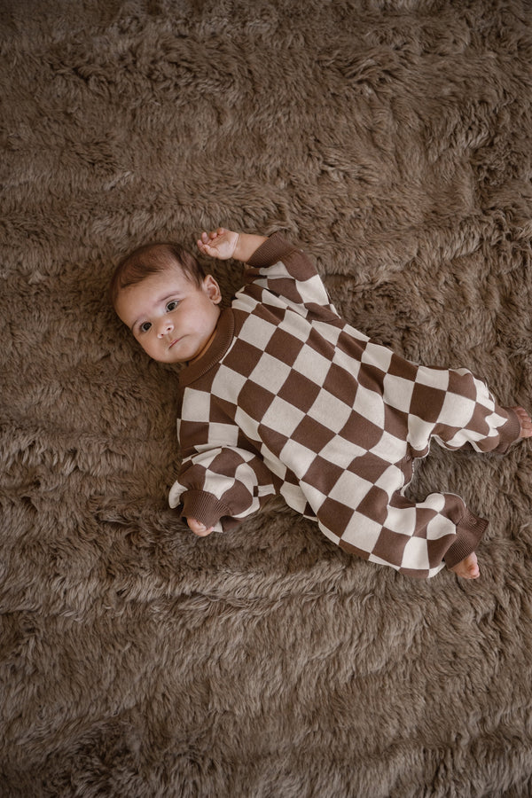 CB Knitted Lounge Suit - Chocolate