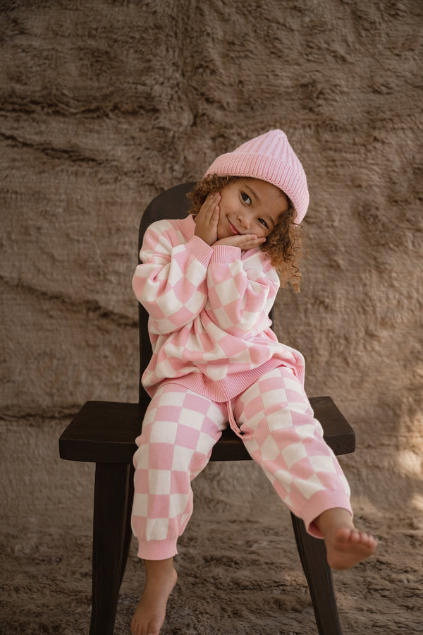 CB Knitted Jumper - Baby Pink