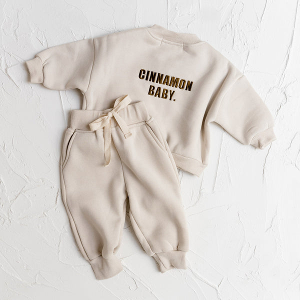CB Logo Set - Cream