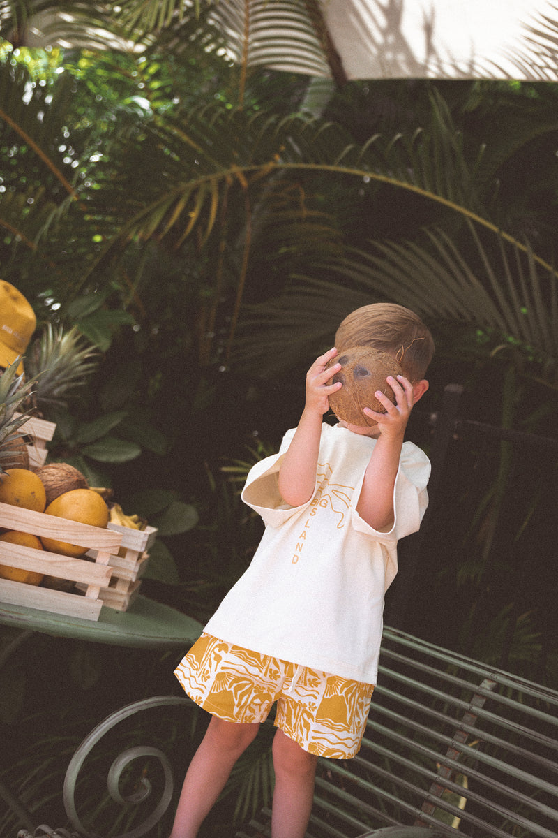 CB Big Island Tee - Mustard