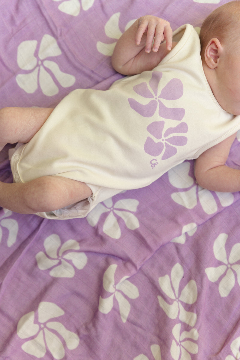 CB Lilac Honolulu Swaddle