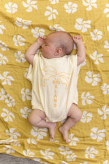 CB Mustard Honolulu Swaddle