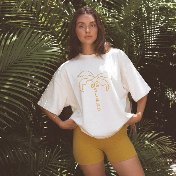 CB Adult Big Island Tee - Mustard