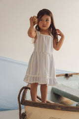 Blue Summer Wave Dress