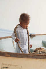 Rashie Romper - Blue Summer