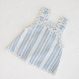 Blue Summer Wave Top