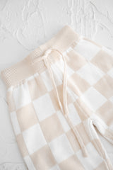 CB Knitted Pants  - Cream