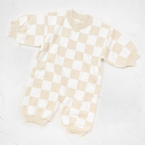 CB Knitted Lounge Suit - Cream